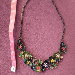 Vintage Necklace & Blouse Bundle